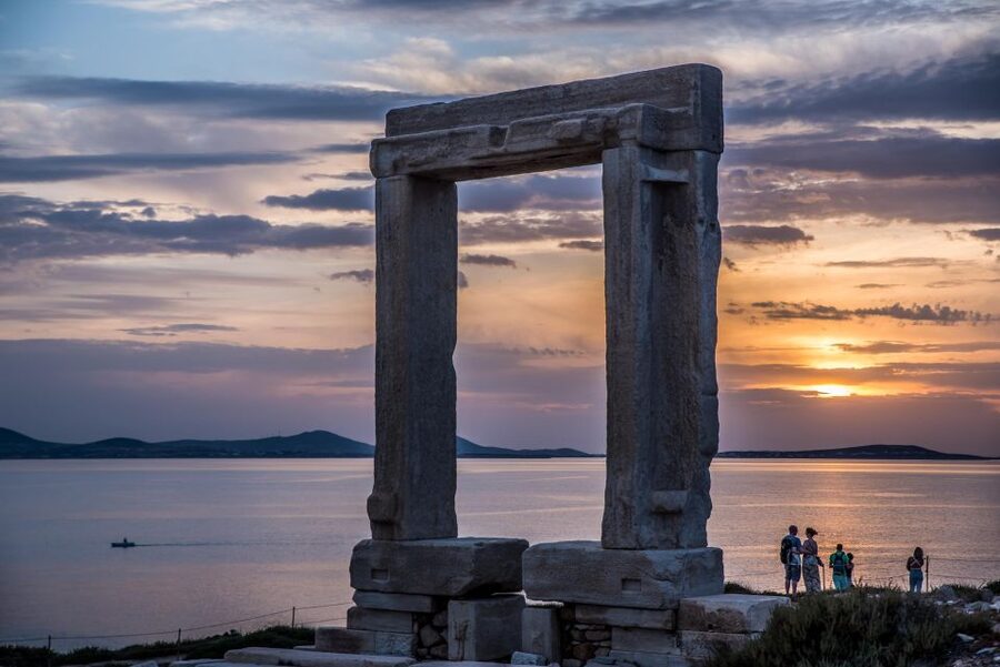 Naxos: Wine and Mythology Sunset Tour - The final walk to Apollo’s Portara