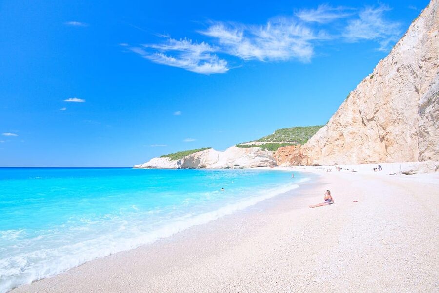 Nydri: Boat Cruise to the famous beaches of Lefkada - Agiofilli, or a possible change to Lakka