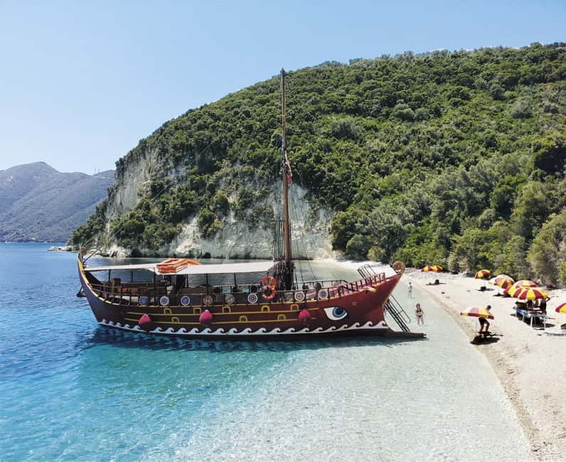 Nydri: Full-Day Wooden Boat Cruise with BBQ & Drinks - Walking Through Spartochori on Meganisi