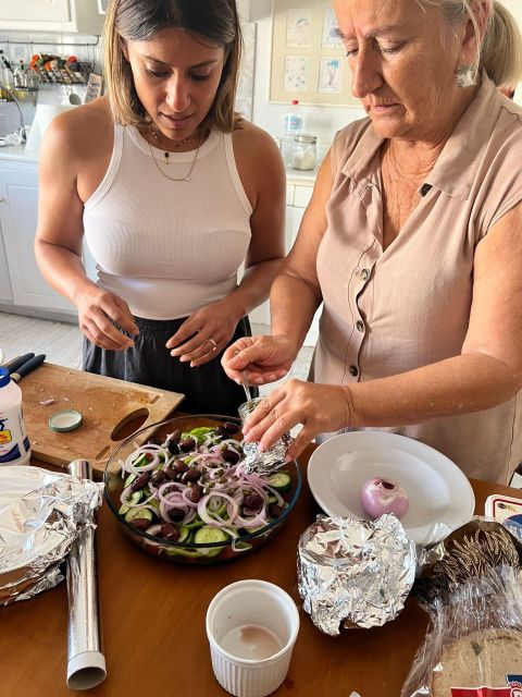 Oia: Greek Cooking Class and Lunch with a Local Grandmother - A four-course meal, not just a quick demonstration