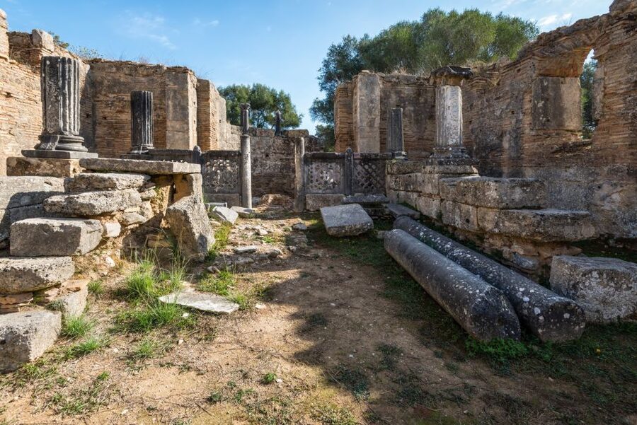 Olympia: Archaeological Site & Museum E-Ticket & Audio Guide - The Gymnasium, Palestra, and training world