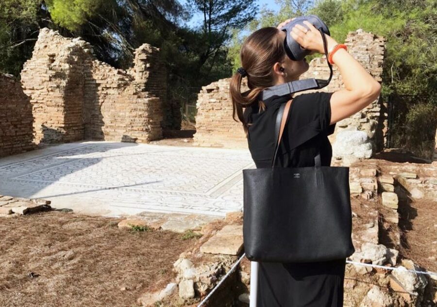 Olympia: Tour with Virtual Reality and Audio - The Olympic Flame and an old tradition
