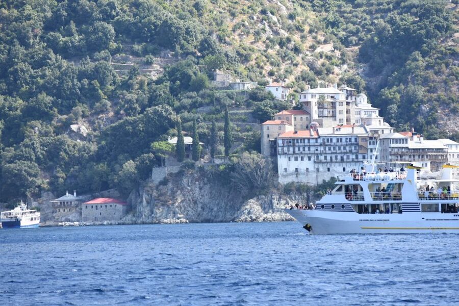 Ouranoupoli: Mount Athos Peninsula Sightseeing Cruise - A Three-Hour Aegean View, With a Chance of Dolphins