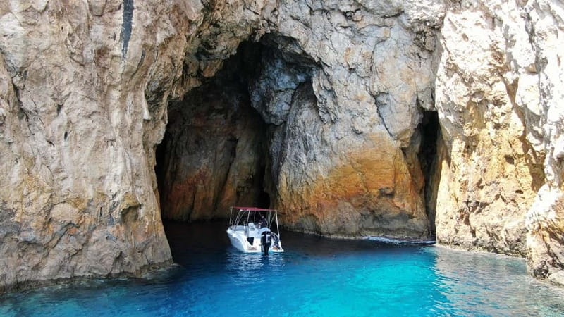 Paleokastritsa: Paradise, Yali Beach, & Blue Caves Boat Tour - A Fast Start from Alipa Port