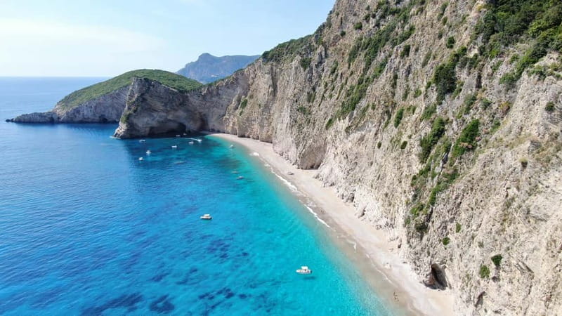 Paleokastritsa: Paradise, Yali Beach, & Blue Caves Boat Tour - Three Caves Along Paleokastritsa’s Coast