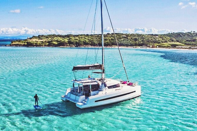 Panormo: Luxury Catamaran Cruise with Lunch & Open Bar - The bay: swimming, SUP, and snorkeling