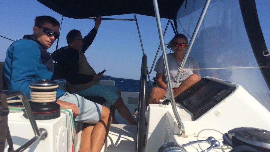 Paros: Catamaran Cruise with Swimming, Meal and Drinks - Lunch, snacks, and drinks made for a day at sea