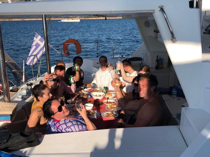 Paros: Catamaran Cruise with Swimming, Meal and Drinks - Who should book this Paros cruise?
