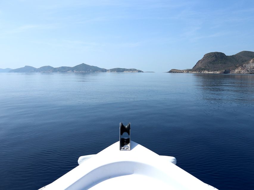 Paros: Full-Day Small Boat Rental with Self-Driving - Taking the controls at Aliki port