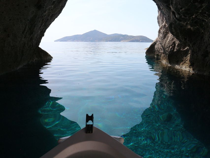 Paros: Full-Day Small Boat Rental with Self-Driving - Livadi and ZEF Beach keep the day relaxed