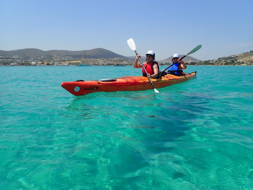 Paros: Sea Kayak Trip with Snorkeling and Snack or Picnic - Along the rocky coast and through the environmental park