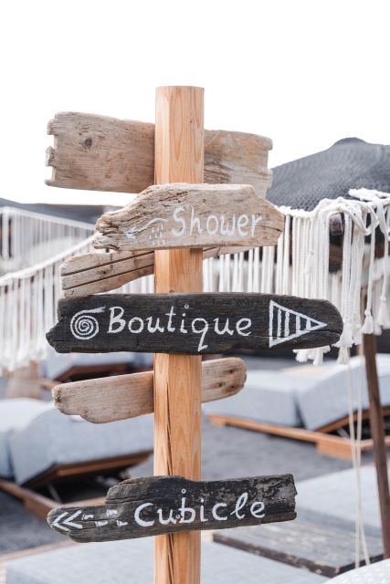 Perivolos Beach: Sun-Bed Experience FortyOne Bar Restaurant - What you can order during the day