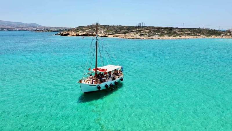 Pounta: Paros & Antiparos Cruise, Swimming & Seafood Lunch - The highlights at a glance