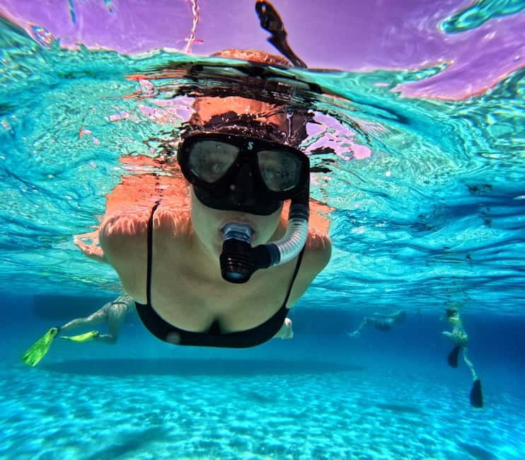 Pounta: Paros & Antiparos Cruise, Swimming & Seafood Lunch - Mastichari: white rocks and an optional jump