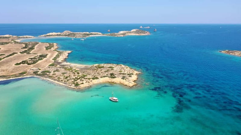Pounta: Paros & Antiparos Cruise, Swimming & Seafood Lunch - Starting at Pounta Beach