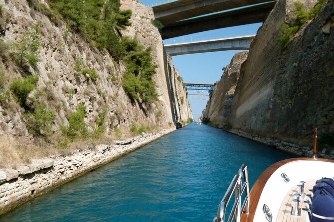 Private Biblical Ancient Corinth Tour from Athens - The Corinth Canal puts the geography first
