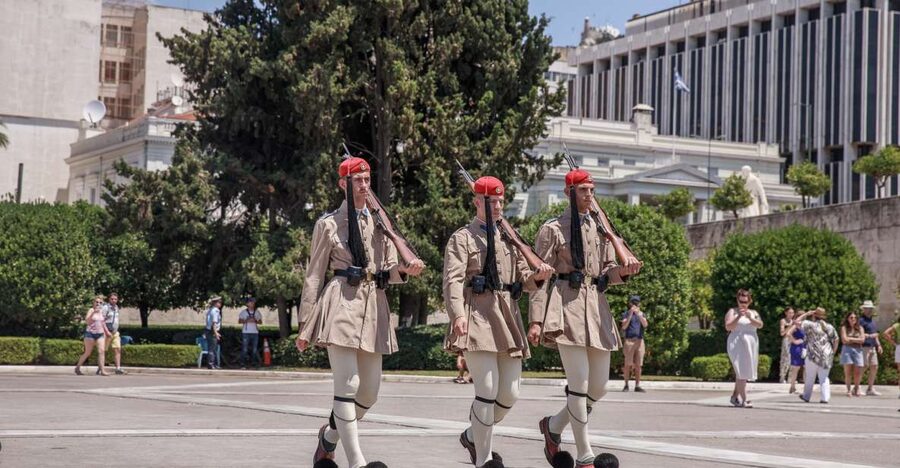 Private Guided Tour: Athens, Acropolis and Acropolis Museum - Walking toward the Acropolis on Dionysiou Areopagitou