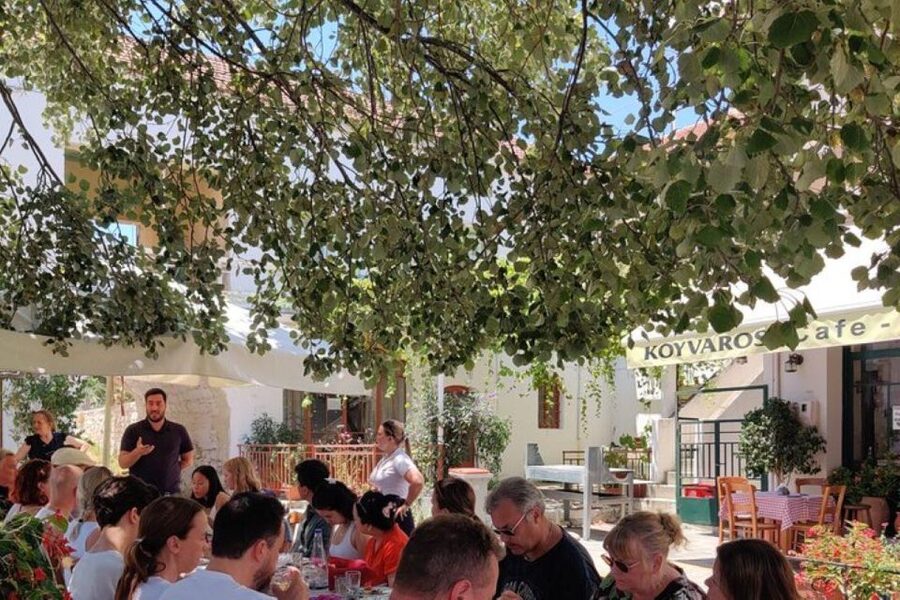 Private tasting of 6 cretan wines in Fres village - Key points at a glance