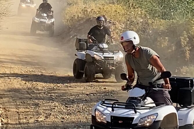 Quad Safari Tour - Explore The Wild Side of Crete - Fodele Beach, seen from the riding route