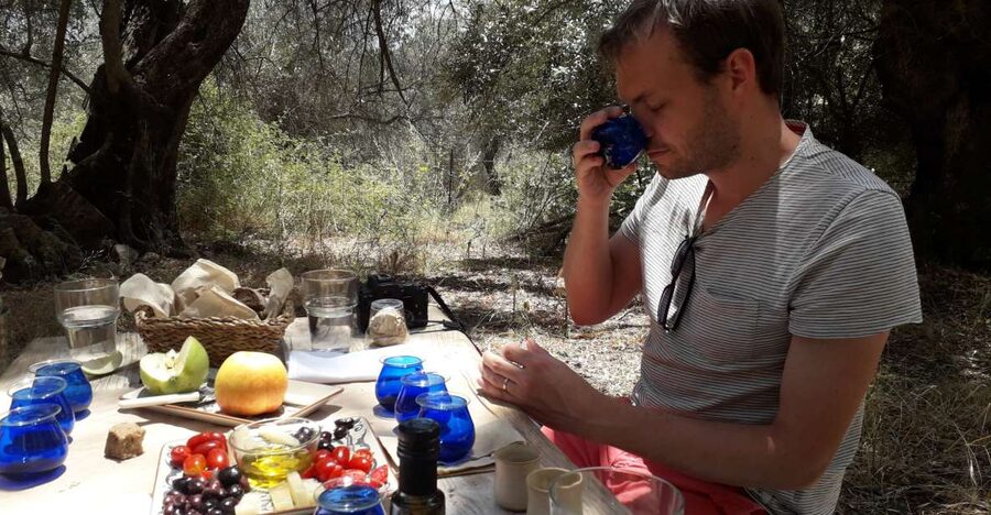 Rethymno: Olive Oil Tasting with Cretan Food Pairing - Getting to the grove from Rethymno