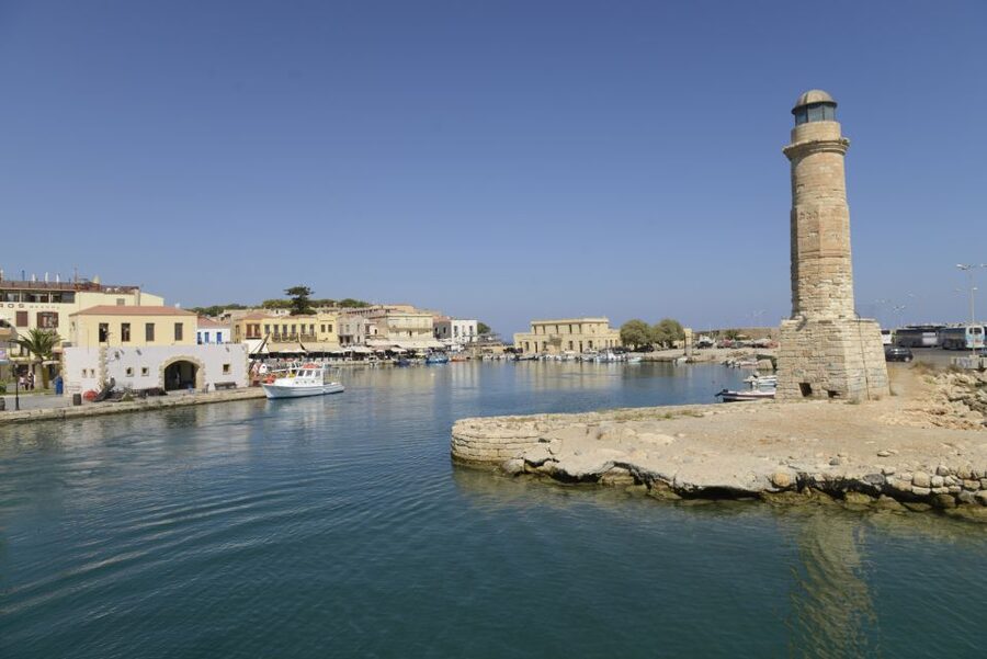 Rethymno: Pirate Boat Cruise with Swimming Stops - Greek salad and a simple lunch at sea