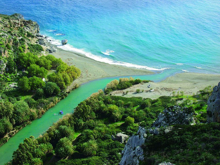 Rethymno: Preveli Beach Damnoni Beach Kourtaliotiko Day Trip - The return through Kotsifou Gorge