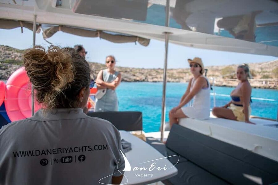 Rethymno: Sailing Catamaran Cruise with Meal & Drinks - Setting sail from Rethymno Marina