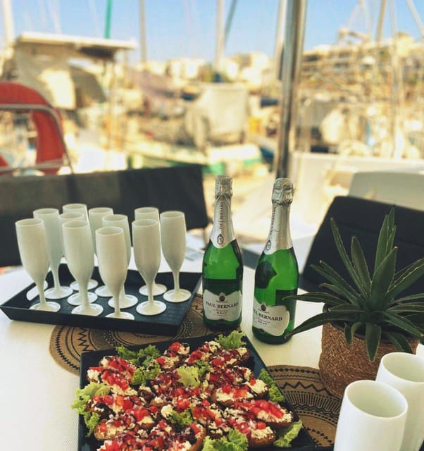 Rethymno: Sunset Catamaran Cruise - Sushi & Open Bar - The first hour at sea