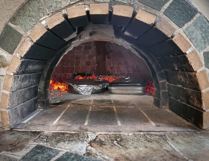 Rethymno: Traditional Cooking Class in a Cretan Village - Using the wood oven for the main dishes