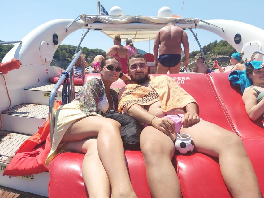 Rhodes: Beach Cruise with Swimming, Meal, & Unlimited Drinks - Practical tips for a smoother day
