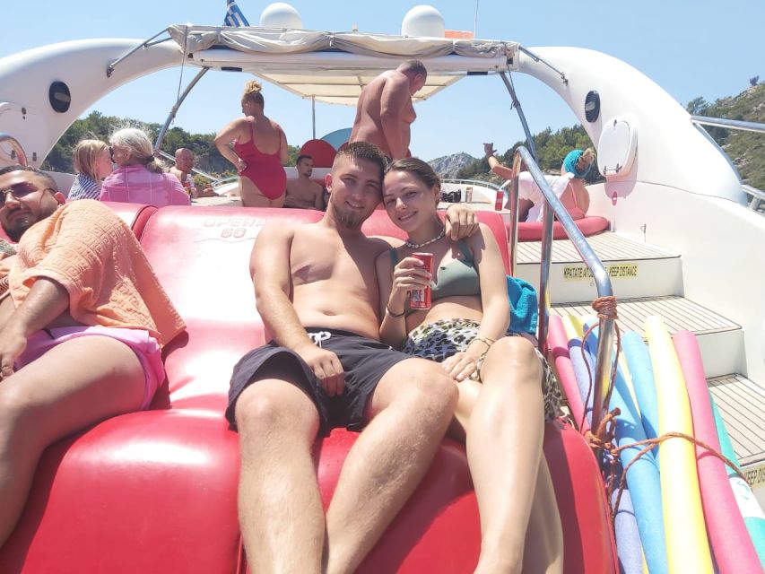 Rhodes: Beach Cruise with Swimming, Meal, & Unlimited Drinks - What the $94 price really buys you