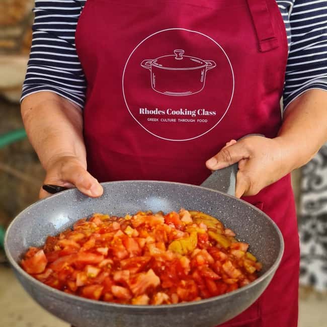 Rhodes: Cooking Class & Lunch at a Traditional Farmhouse - What you actually cook at the farmhouse