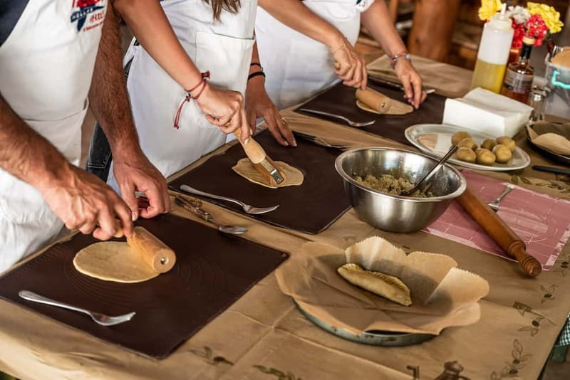 Rhodes: Cooking Lesson and Wine Tasting with Lunch - Walking through Apollona on the foothills of Profitis Ilias