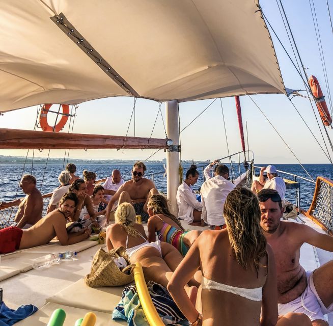 Rhodes: Cruise with 3 Stops, Lunch and Unlimited Drinks - Anthony Quinn Bay: emerald water and a scenic first stop