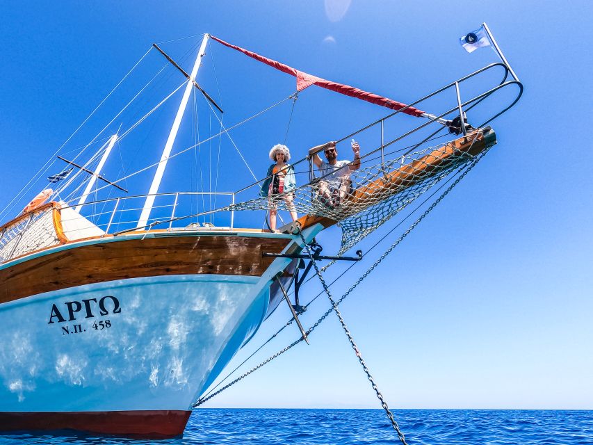 Rhodes: Cruise with 3 Stops, Lunch and Unlimited Drinks - Afandou Beach: the longest stop and lunch break