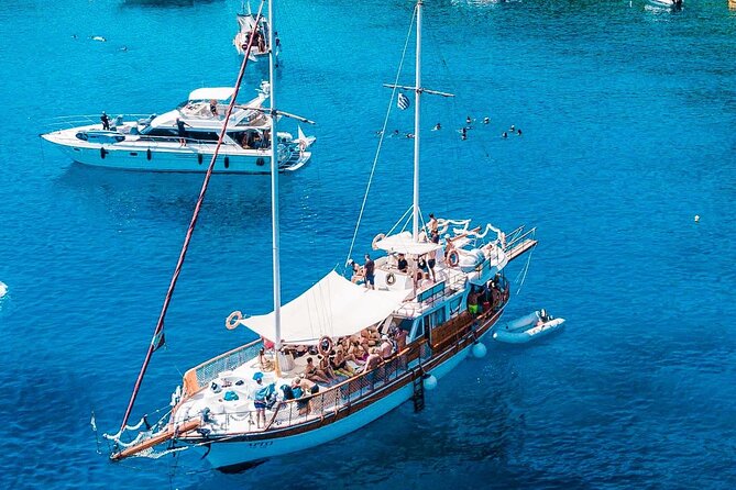 Rhodes Day Cruise (with lunch & unlimited drinks) 5,5 Hours - Kallithea Springs: a clear-water finish
