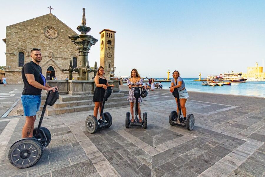 Rhodes: Discover the Medieval City on a Segway - Starting in the Old Town, about 20 minutes