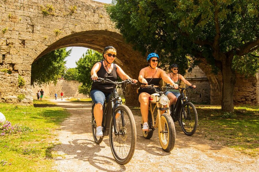 Rhodes: E-bike Highlights Sunset or Morning Photo Tour - Why an e-bike works so well in Rhodes Town