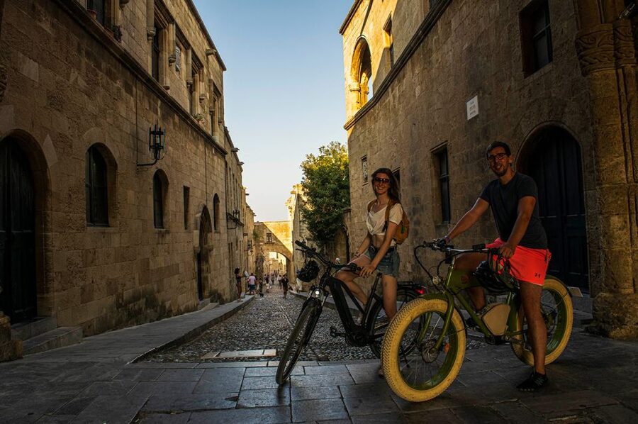 Rhodes: E-bike Highlights Sunset or Morning Photo Tour - Monte Smith and the Acropolis of Rhodes