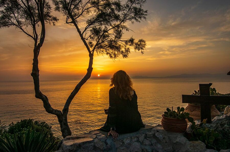 Rhodes: E-bike Highlights Sunset or Morning Photo Tour - Ending by the coast and Elli Beach