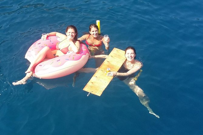 Rhodes Exclusive Swim Cruise Cocktail Open bar & Gourmet Buffet - Sailing out of Mandraki Harbour