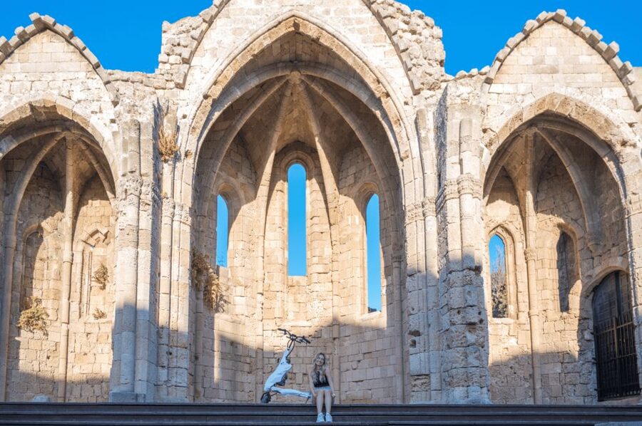 Rhodes: Explore the New and Medieval City on Trikkes - Socrates Street and the quieter Old Town