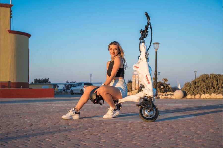 Rhodes: Explore the New and Medieval City on Trikkes - What it feels like to learn the Trikke