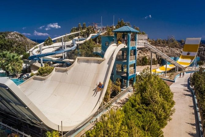 Rhodes Faliraki Water Park Admission Ticket - What the €39.83 price gets you