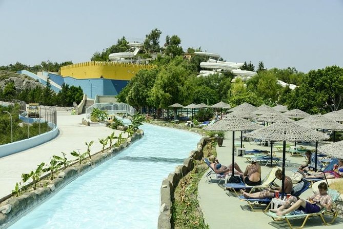Rhodes Faliraki Water Park Admission Ticket - The lazy river, wave pool, and jacuzzi