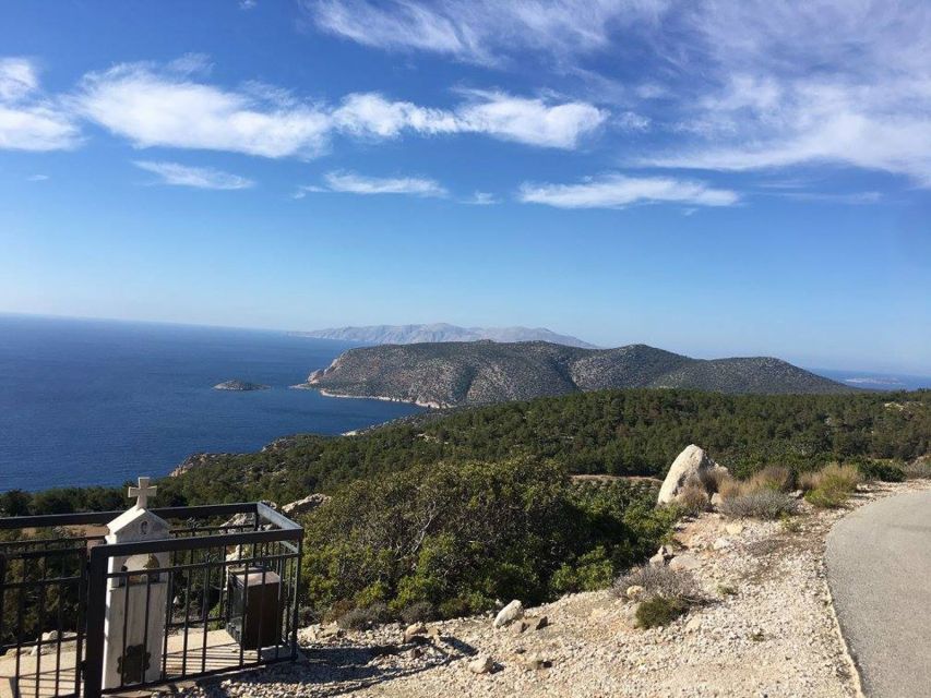 Rhodes: Full–Day 4WD Northern Safari Tour - Mountain tracks, dense vegetation, and wide sea views