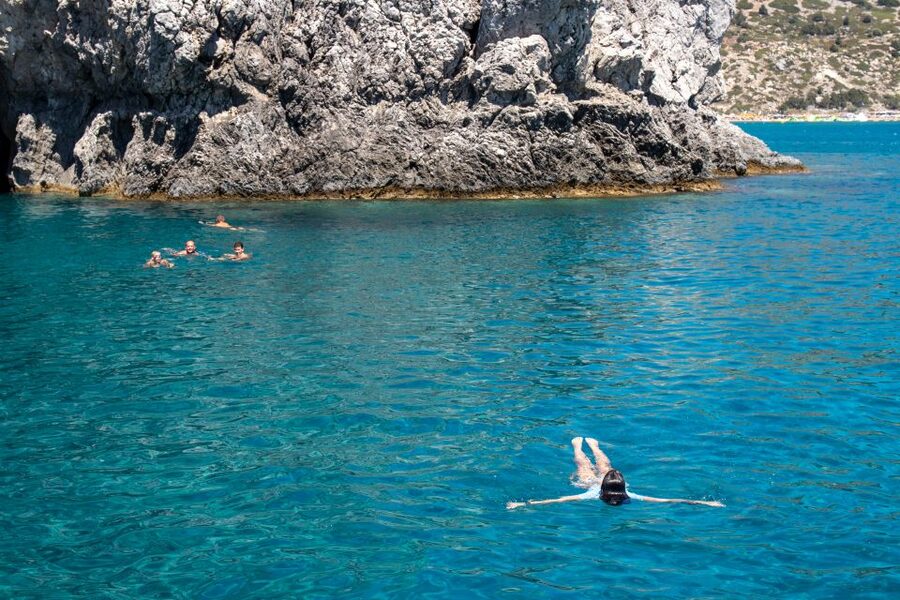 Rhodes: Full Day East Coast Bay to Bay Boat Trip with Lunch - Key points to know before booking