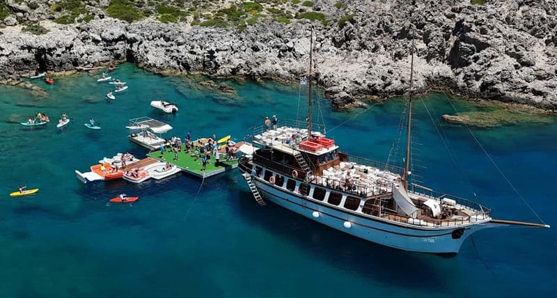 Rhodes: Gulet Trip with Food, Drinks, SUP, Kayak & Swimming - Quick take: what makes this cruise worthwhile