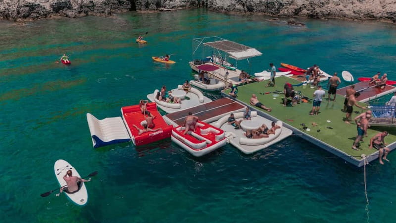 Rhodes: Gulet Trip with Food, Drinks, SUP, Kayak & Swimming - Starting from Mandraki Harbor aboard El Greco