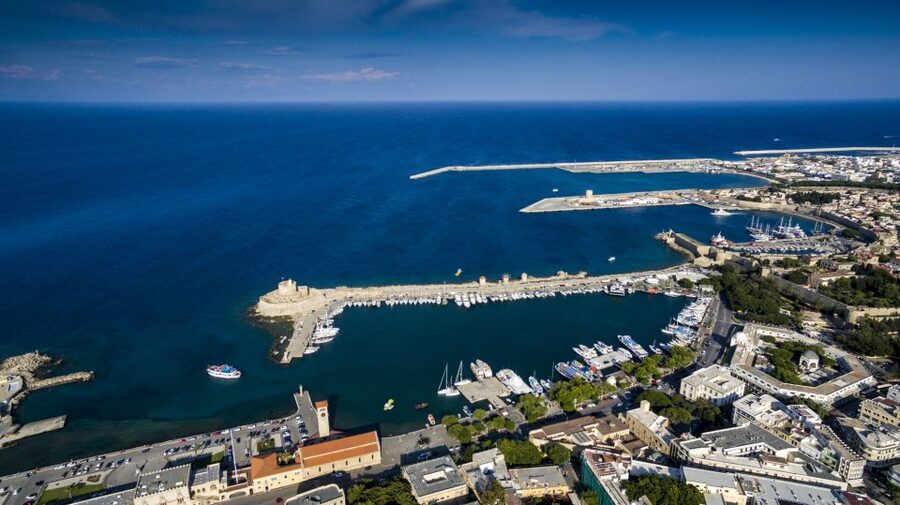 Rhodes: Hop-on Hop-off Bus and Submarine Tour - The Poseidon Submarine and its underwater windows